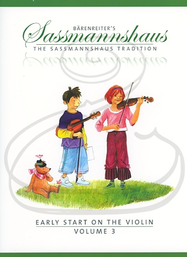 Sassmannshaus, K.: Early Start on the Violin, Volume 3 (violin) Barenreiter