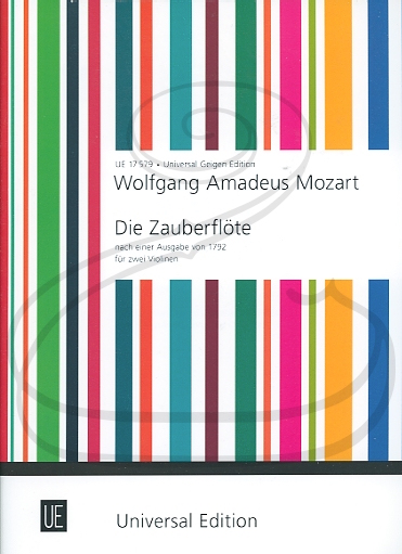 Mozart, W.A.: Magic Flute (2 violins) Universal Edition