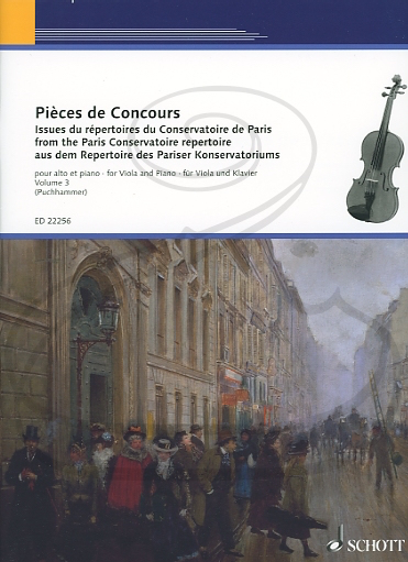 Puchhammer-Sedillot: (Collection) Competition Pieces, Vol.3 (viola & piano) Schott