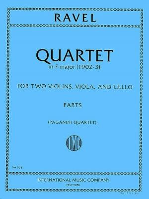 Ravel, Maurice: Quartet in F major (string quartet)