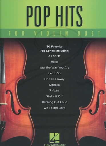 Hal Leonard: (collection) Pop Hits for Violin Duet (2 violins)
