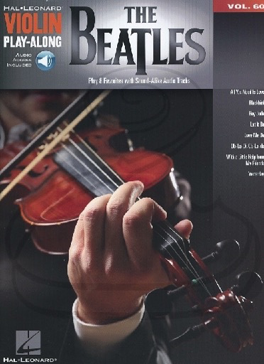 Hal Leonard Play-Along Series Vol.60: The Beatles (violin w/ audio access)