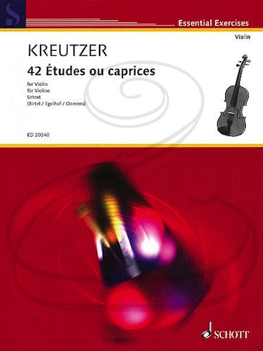 Kreutzer (Birtel/Egelhof/Oomens): 42 Studies or Caprices - URTEXT (violin) Schott