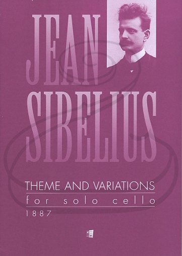 Sibelius: Theme & Variations for Solo Cello - 1887 (cello) Fennica Gehrman
