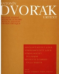 Dvorak, Antonin: Sextet Op.48 (2 violins, 2 violas, 2 cellos), Barenreiter