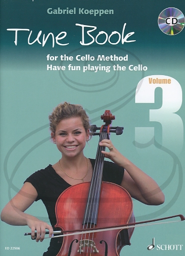 Koeppen: Cello Method - Tune Book, Bk.3 (cello)(CD) Schott