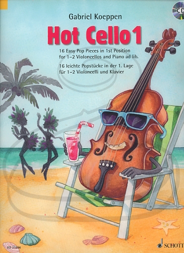 Koeppen: (collection) Hot Cello 1 (2 cellos)(CD) Schott