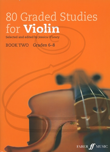 O'Leary: (collection) 80 Graded Studies for Violin, Bk.2 (violin) Faber Music
