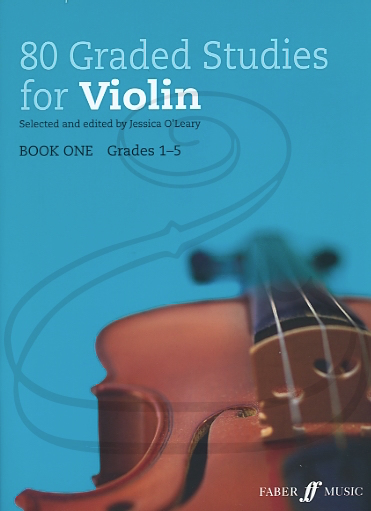 O'Leary: (collection) 80 Graded Studies for Violin, Bk.1 (violin) Faber Music