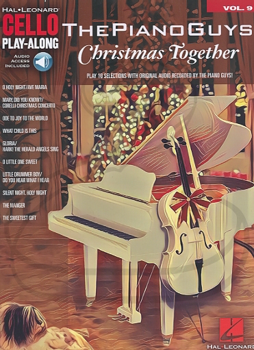 Hal Leonard Play-Along Series Vol.9: The Piano Guys - Christmas Together (cello)(audio access) Hal Leonard