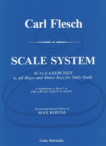 Flesch (Rostal): Scale System (violin) Carl Fischer