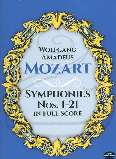 Mozart, W.A.: (Dover score) Symphonies Nos.1-21 (full orchestra) Dover Publications