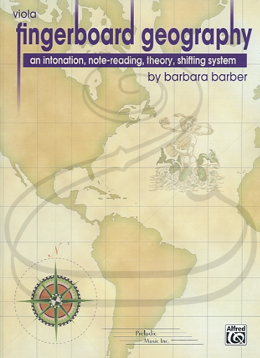 Barber, B.: Fingerboard Geography, Vol.1 (viola) Preludio Music Inc.