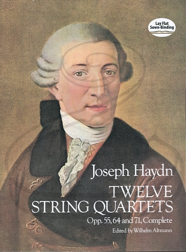 Haydn, F.J.: (score) 12 String Quartets, Op.55, 64 & 71 (string quartet) Dover Publications