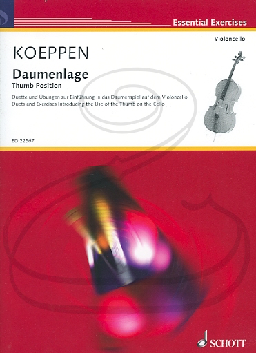 Koeppen: Thumb Position (cello) Schott