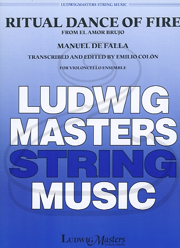 De Falla (Colon): Ritual Dance of Fire from El Amor Brujo (4 cellos) LudwigMasters