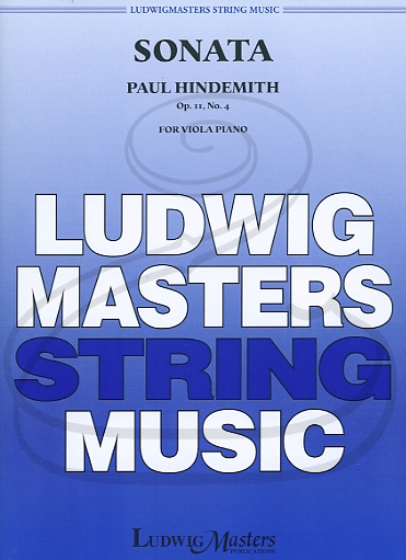 Hindemith: Sonata No.4, Op.11 (viola & piano) LudwigMasters