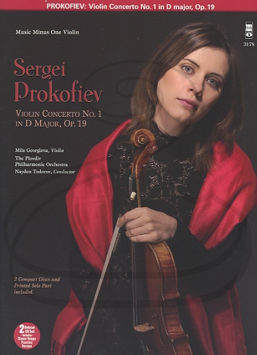 *POP* Prokofiev: Violin Concerto No.1 in D Major, Op.19 (violin)(2CDs) Music Minus One