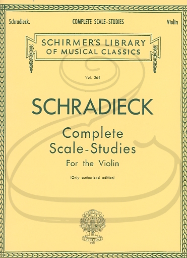 Schradieck: Complete Scale Studies (violin) Schirmer