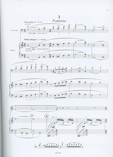 Kabelac, Miloslav: Sonate op. 9 (fur Violoncello and Piano) Barenreiter