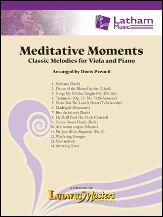 Preucil, D: Meditative Moments (viola, piano) Latham