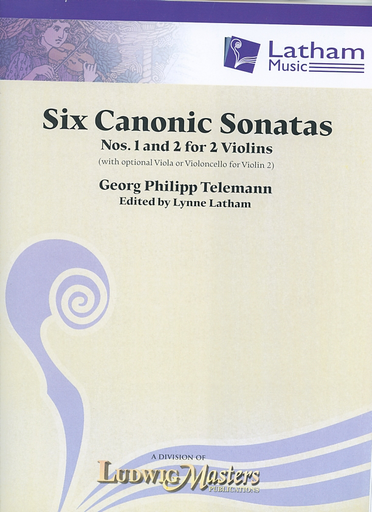 Telemann: Six Canonic Sonatas Nos. 1 & 2 (2 violins) Ludwig Masters