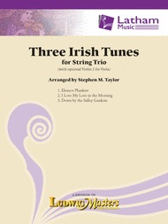 Taylor, S: Three Irish Tunes (string trio) Ludwig Masters