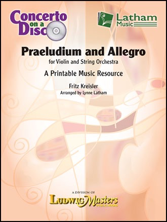 Kreisler: Paeludium and Allegro (violin and string orchestra) Ludwig Masters