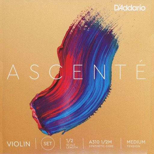 D’Addario Ascente violin string set, master