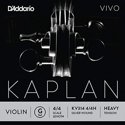 D'Addario KAPLAN VIVO 4/4 violin G string, master