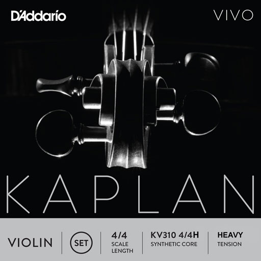 D'Addario KAPLAN VIVO 4/4 violin string set, master