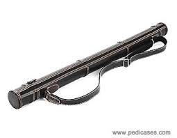 Pedi Tube 2-bow case, brown