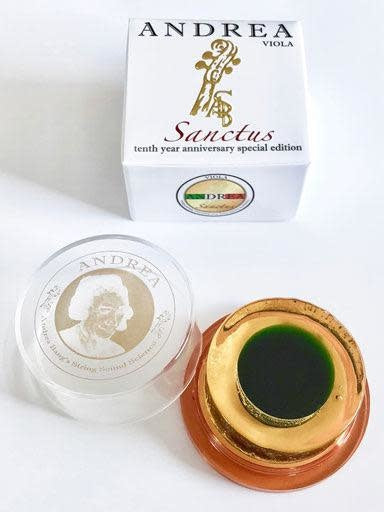 Cecilia ''Sanctus'' viola rosin by Cremona in America, USA