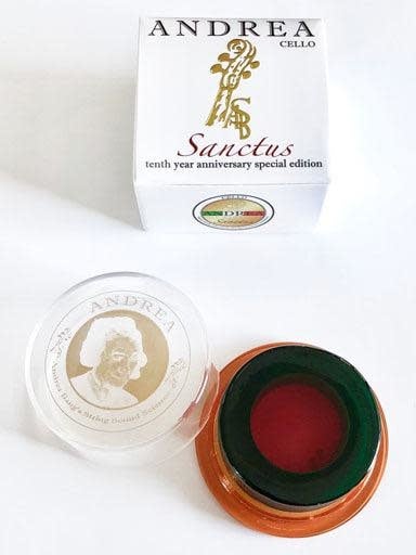 Cecilia ''Sanctus'' cello rosin by Cremona in America, USA