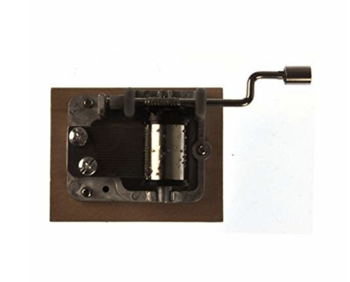 Hand-Cranked FRIDOLIN cardboard Music Box, GERMANY (various composers & melodies)