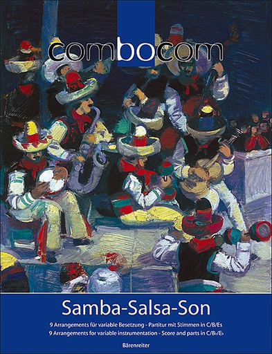 Kleeb, Jean: ComboCom Samba-Salsa-Son (piano, 2 violins, 2 clarinets, cello) Barenreiter