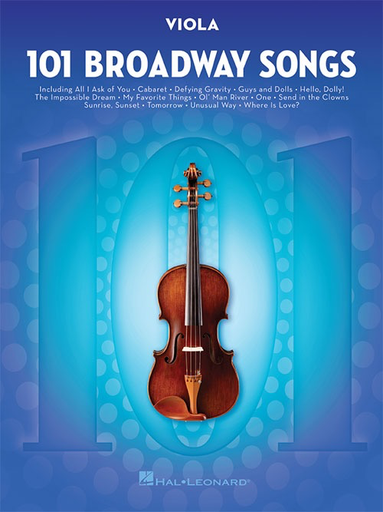 101 Broadway Songs (viola)