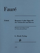 Faure, Gabriel: Romance Op.69 (cello & piano) HENLE
