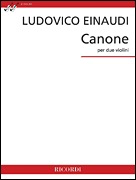 Einaudi: Canone (2 violins) RICORDI