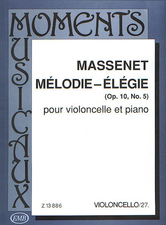 Massenet: Melodie - Elegie Op.10, No. 5 (cello, piano)