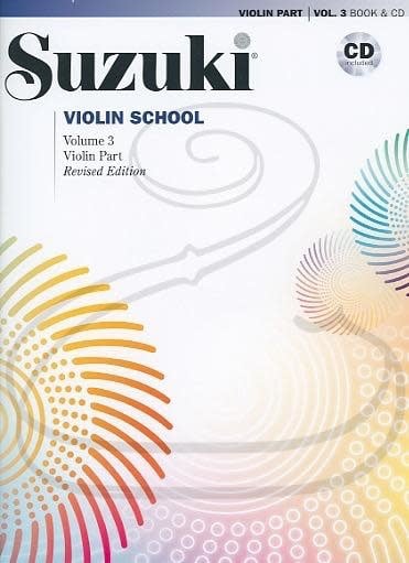 Suzuki: Violin School, Vol.3 - International (violin)(CD) Summy-Birchard