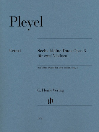 Pleyel: Six little duets, op8 (2 violins) HENLE URTEXT