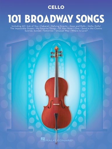 101 Broadway Songs (cello)