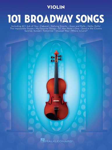 101 Broadway Songs (violin)