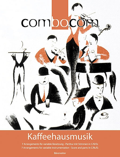 Breig, Bertold: ComboCom Kaffeehausmusik (piano, 2 violins, 2 clarinets, cello) Barenreiter