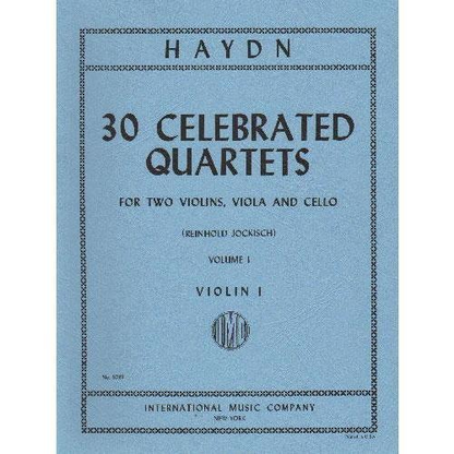 Haydn, F.J. (Jockisch): 30 Celebrated Quartets: Vol.1 (string quartet)