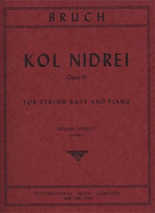 Bruch, Max: Kol Nidrei Op.47 (bass & piano)