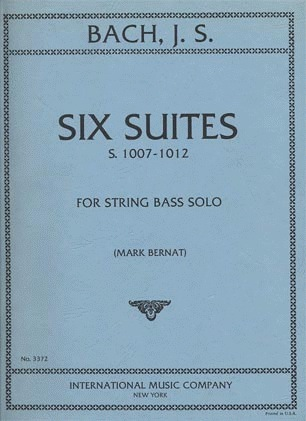 Bach, J.S. (Bernat): Six Suites for String Bass Solo