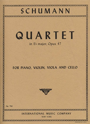 Schumann, R.: Piano Quartet in Eb Op.47 (violin, viola, cello, piano)