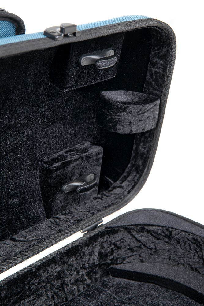 GEWA Violin Case, Bio-A, Oblong, 4/4-1/2, Music Pocket & Adjustable Neck Pad,